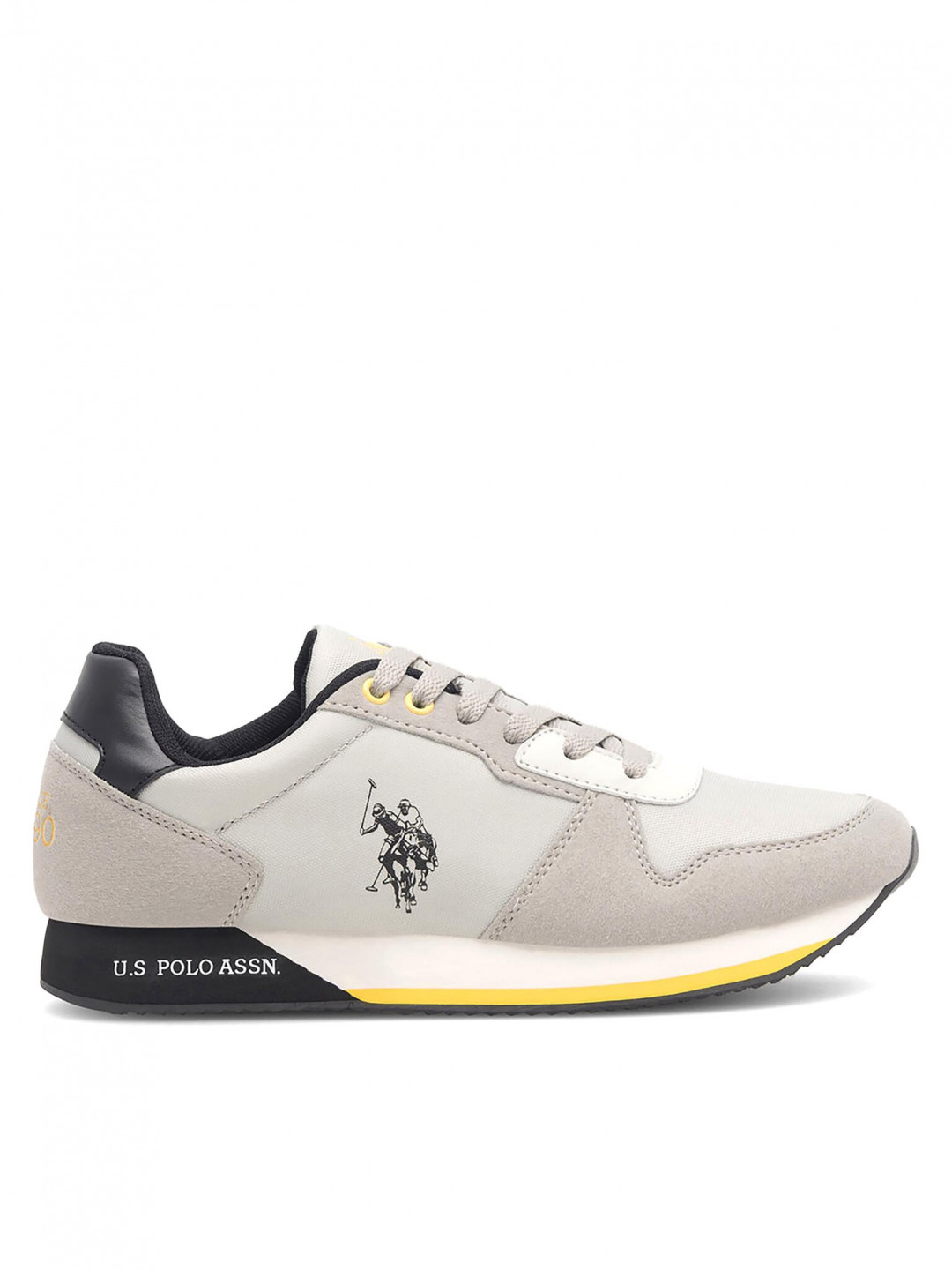 U S Polo Assn Sneakersy NOBIL011M CNH1 Šedá